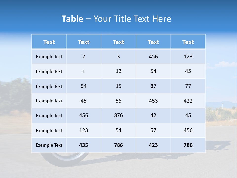 Ride Rider Fast PowerPoint Template