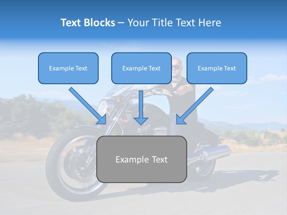 Ride Rider Fast PowerPoint Template