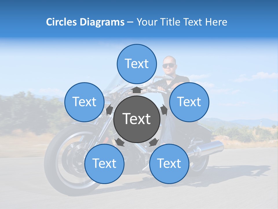 Ride Rider Fast PowerPoint Template