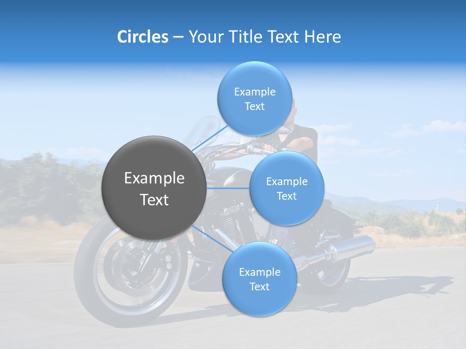 Ride Rider Fast PowerPoint Template