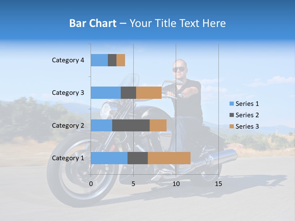 Ride Rider Fast PowerPoint Template