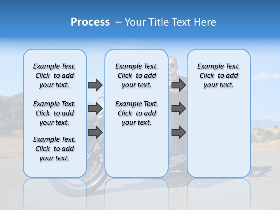 Ride Rider Fast PowerPoint Template