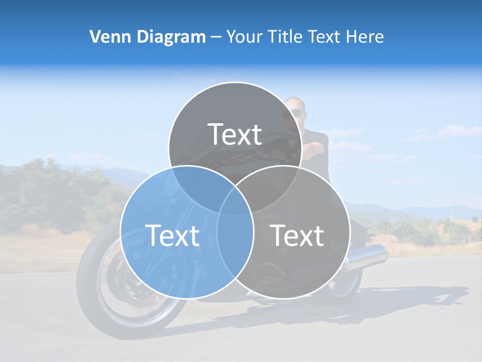 Ride Rider Fast PowerPoint Template