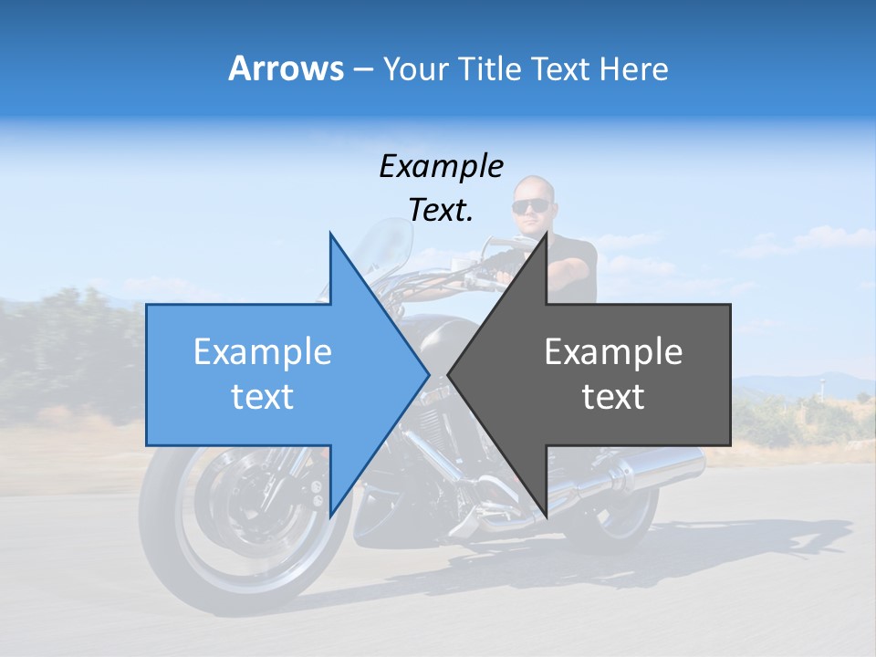 Ride Rider Fast PowerPoint Template