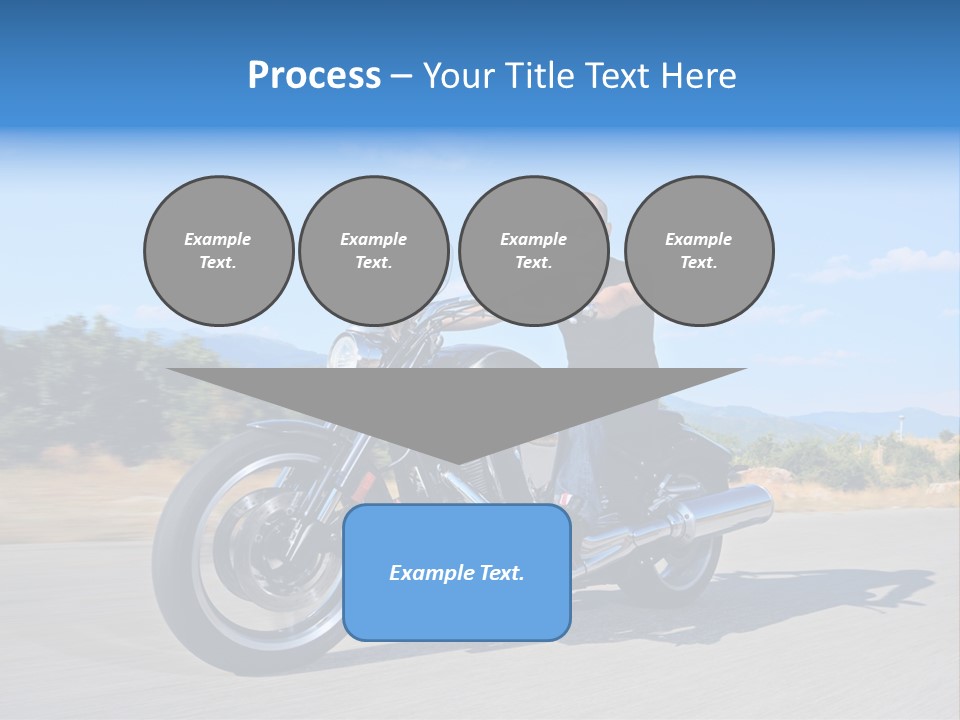 Ride Rider Fast PowerPoint Template
