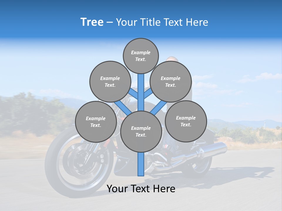 Ride Rider Fast PowerPoint Template