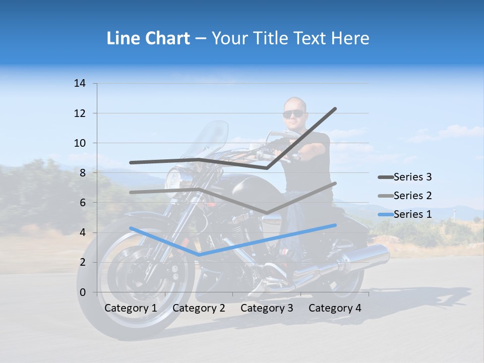 Ride Rider Fast PowerPoint Template