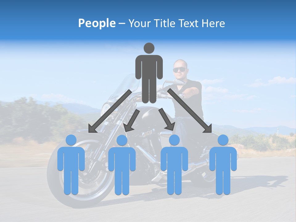 Ride Rider Fast PowerPoint Template