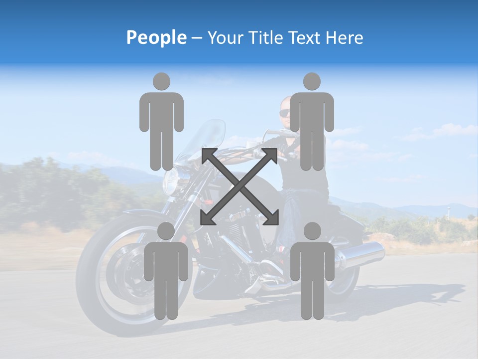 Ride Rider Fast PowerPoint Template