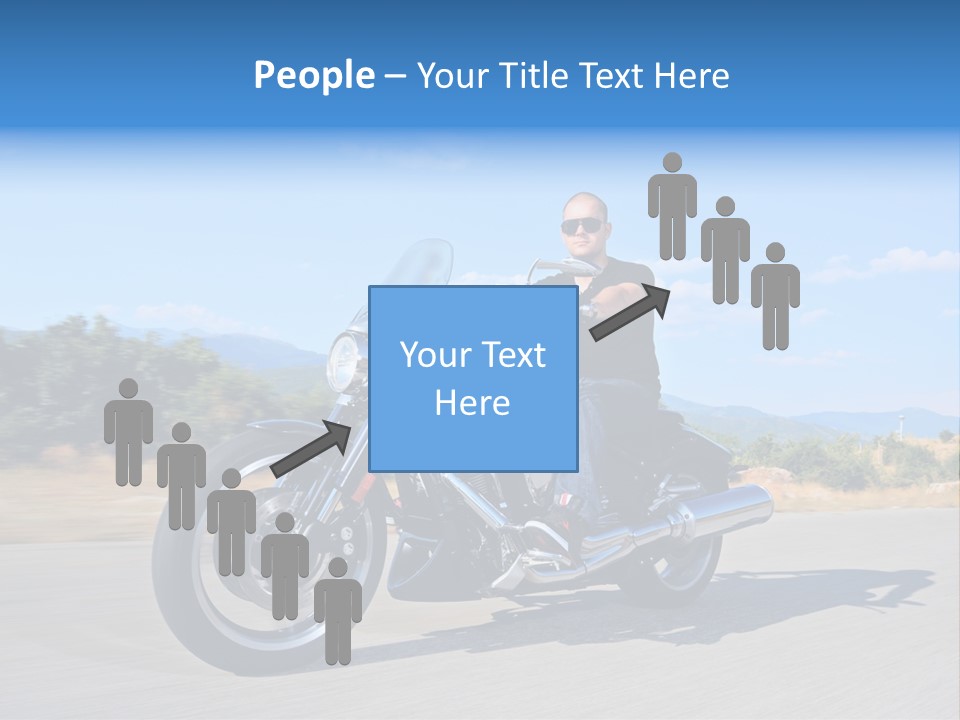 Ride Rider Fast PowerPoint Template