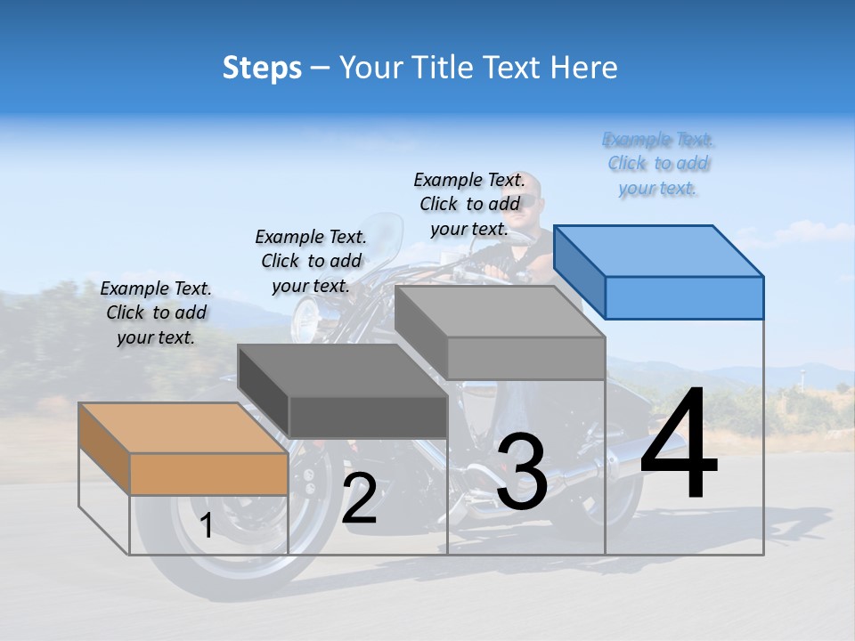 Ride Rider Fast PowerPoint Template
