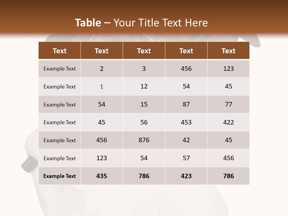 Animal Risk Baby PowerPoint Template