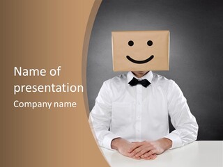 Container Hide Box PowerPoint Template