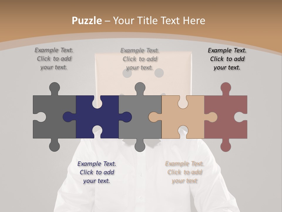 Container Hide Box PowerPoint Template
