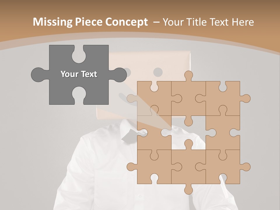 Container Hide Box PowerPoint Template