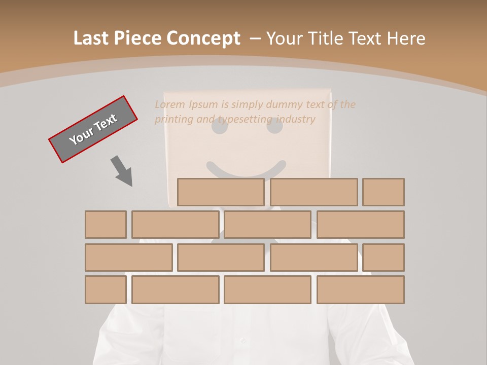 Container Hide Box PowerPoint Template