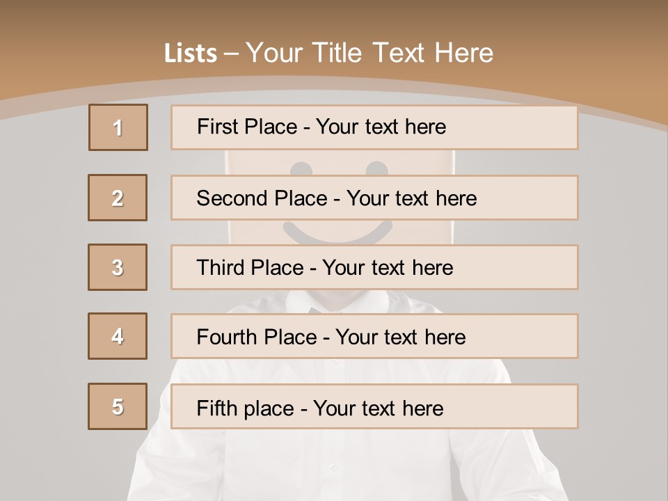 Container Hide Box PowerPoint Template