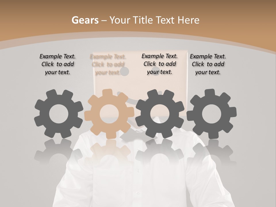 Container Hide Box PowerPoint Template