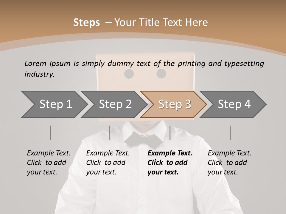 Container Hide Box PowerPoint Template