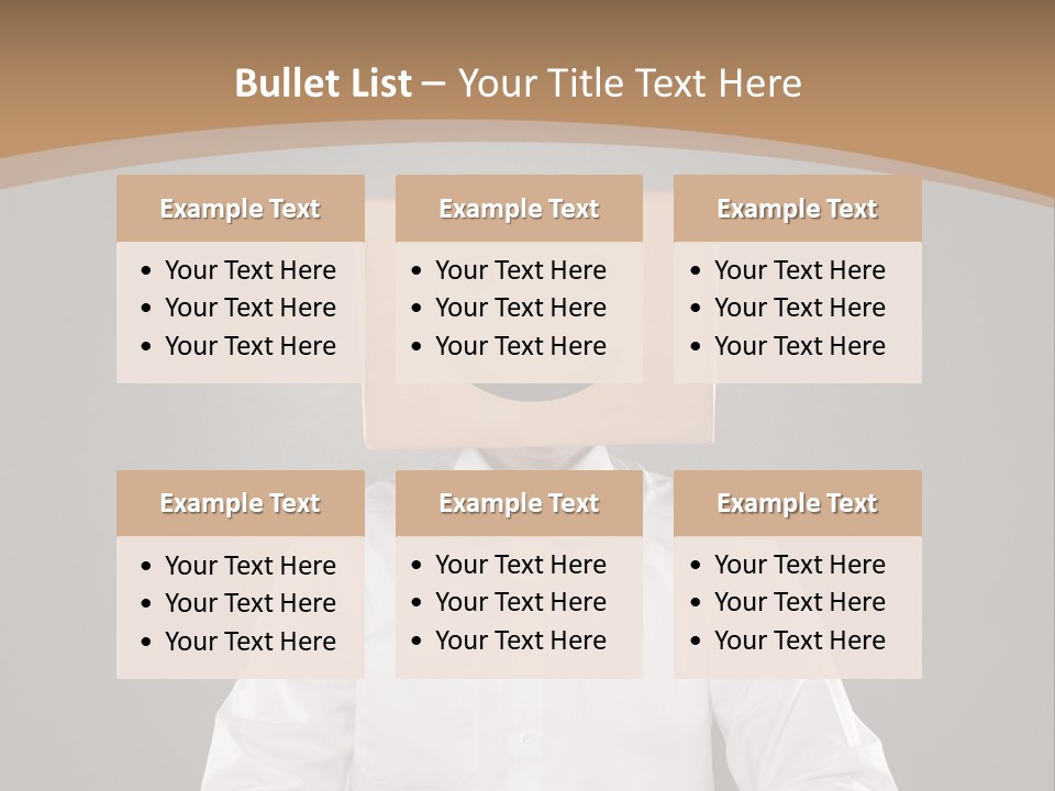 Container Hide Box PowerPoint Template