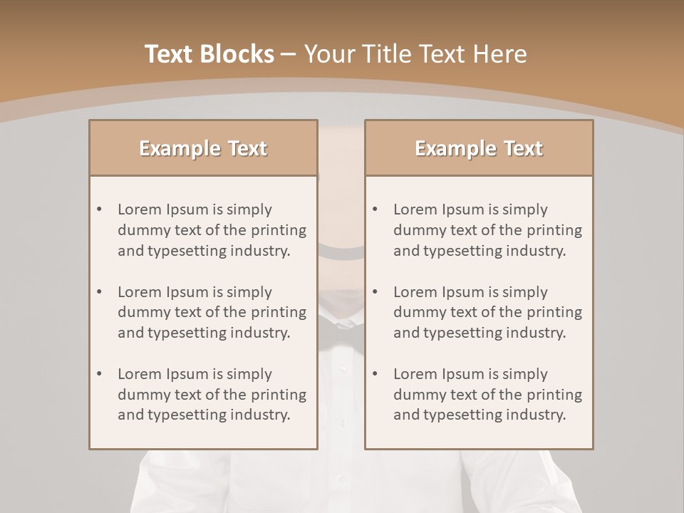 Container Hide Box PowerPoint Template