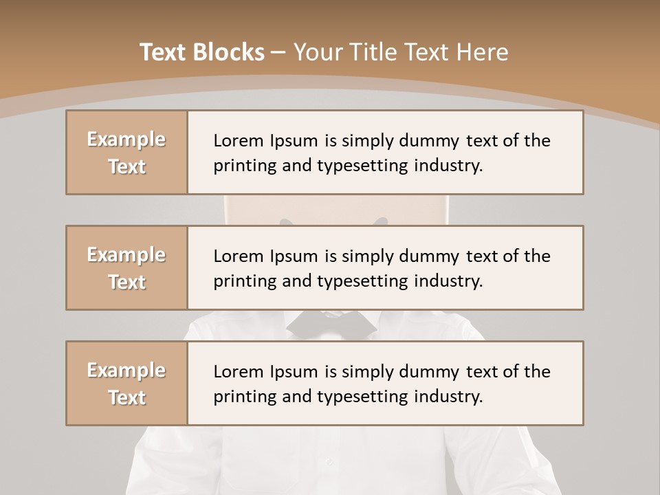 Container Hide Box PowerPoint Template