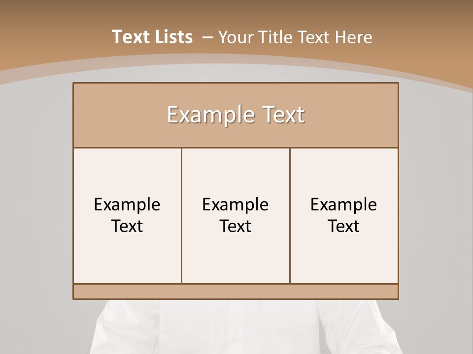 Container Hide Box PowerPoint Template