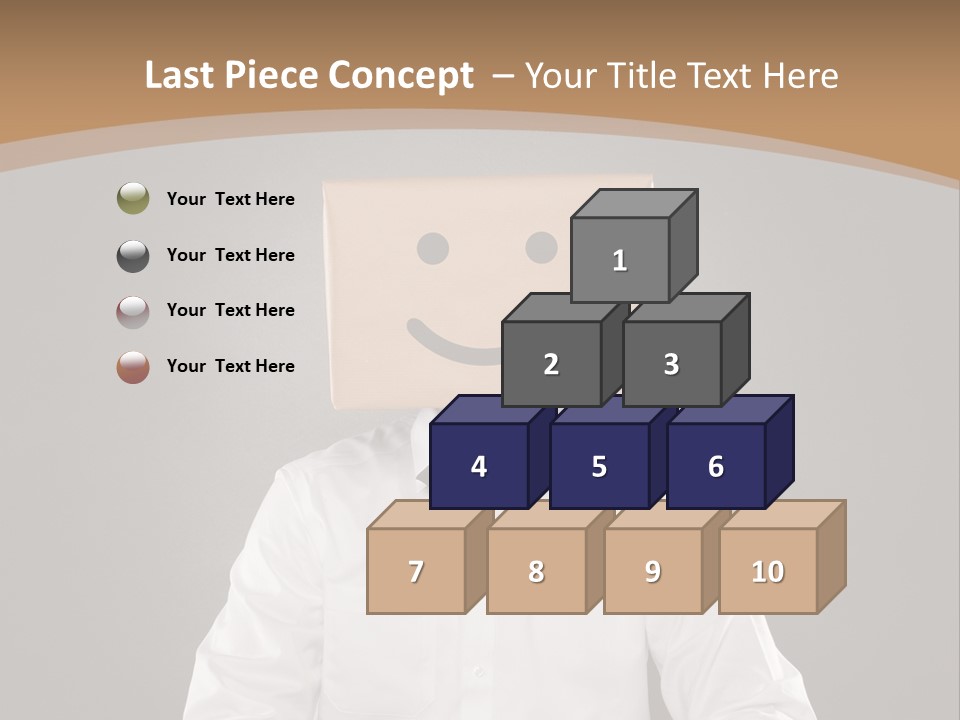 Container Hide Box PowerPoint Template