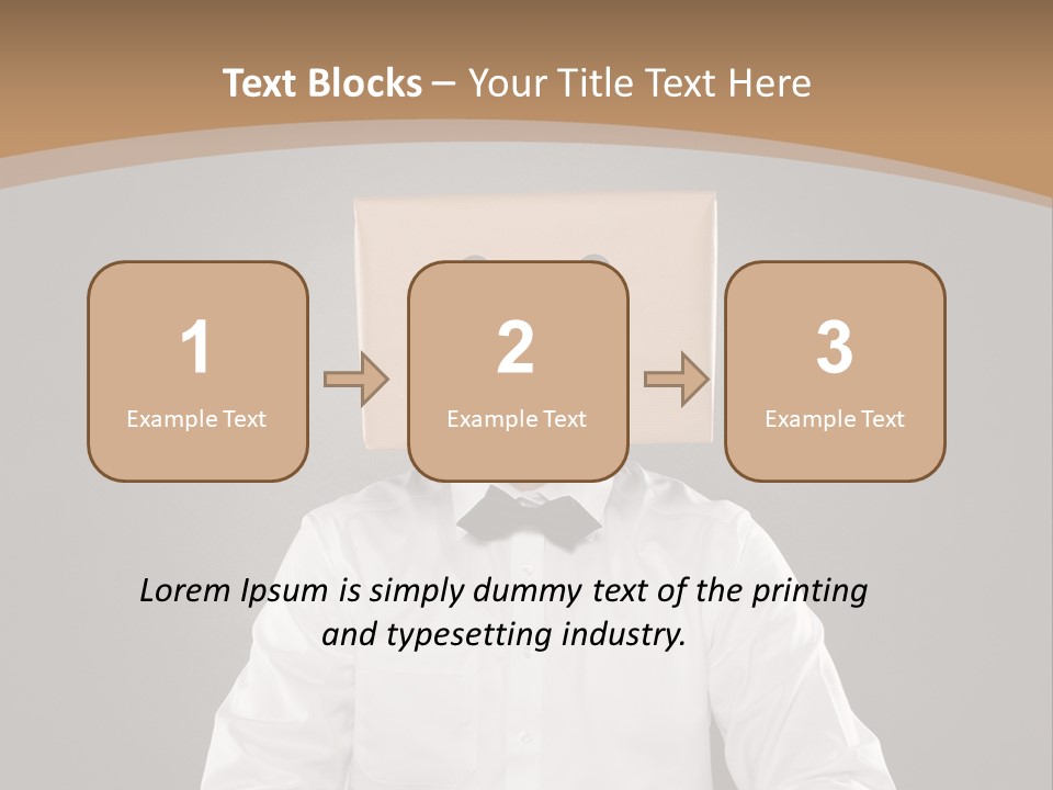 Container Hide Box PowerPoint Template