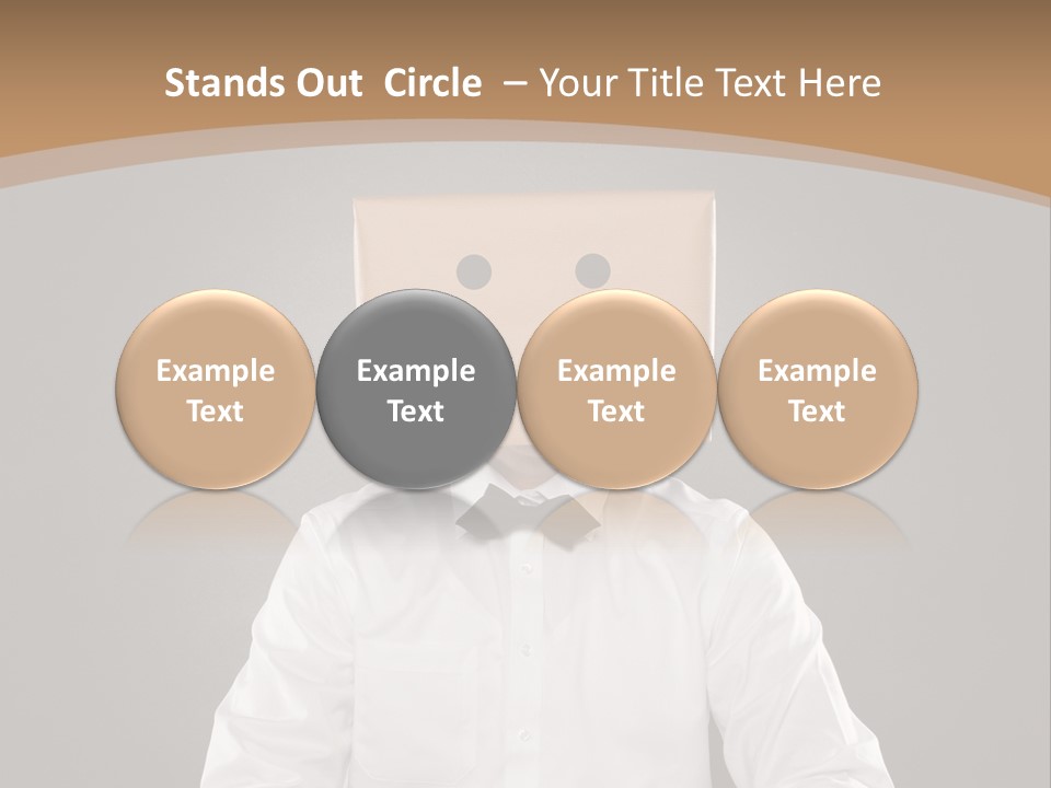 Container Hide Box PowerPoint Template