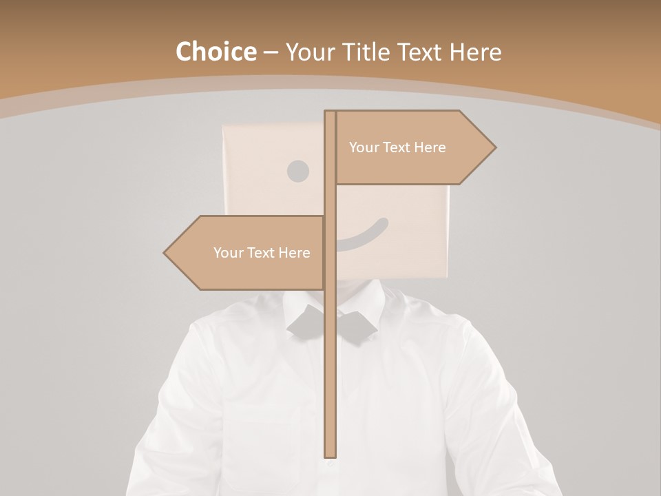 Container Hide Box PowerPoint Template