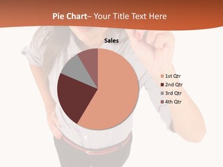 Body Girl Office PowerPoint Template