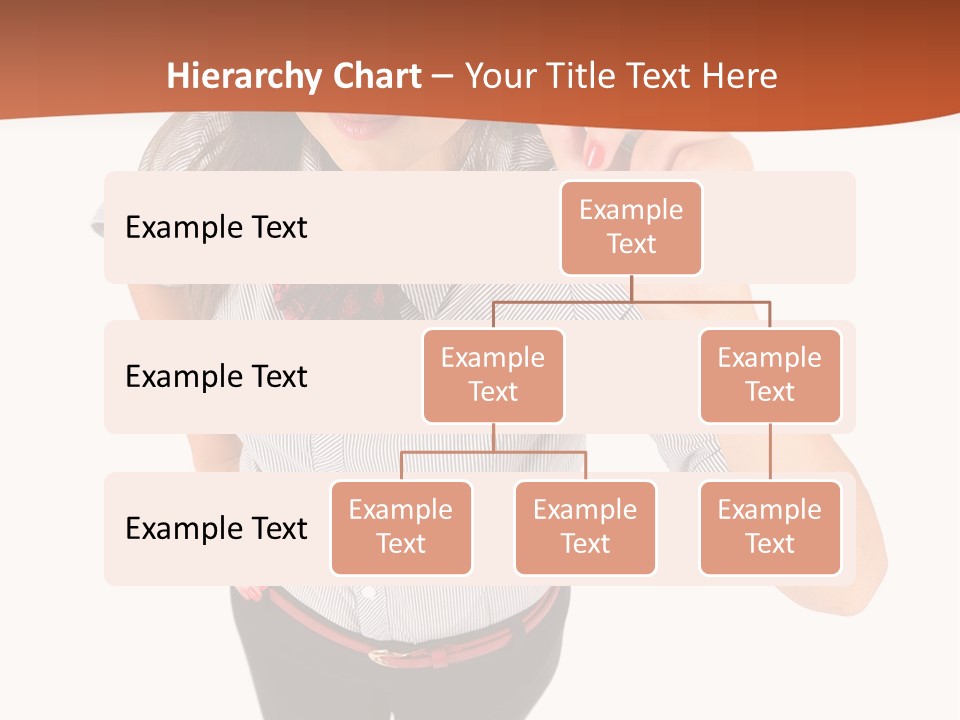 Body Girl Office PowerPoint Template