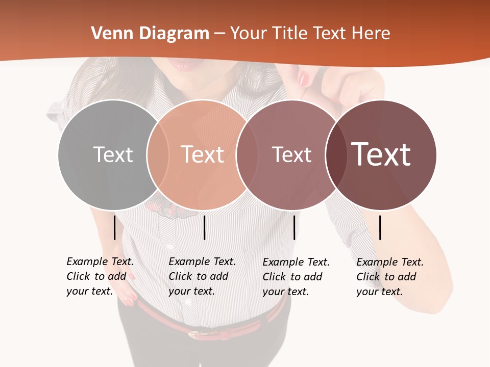 Body Girl Office PowerPoint Template