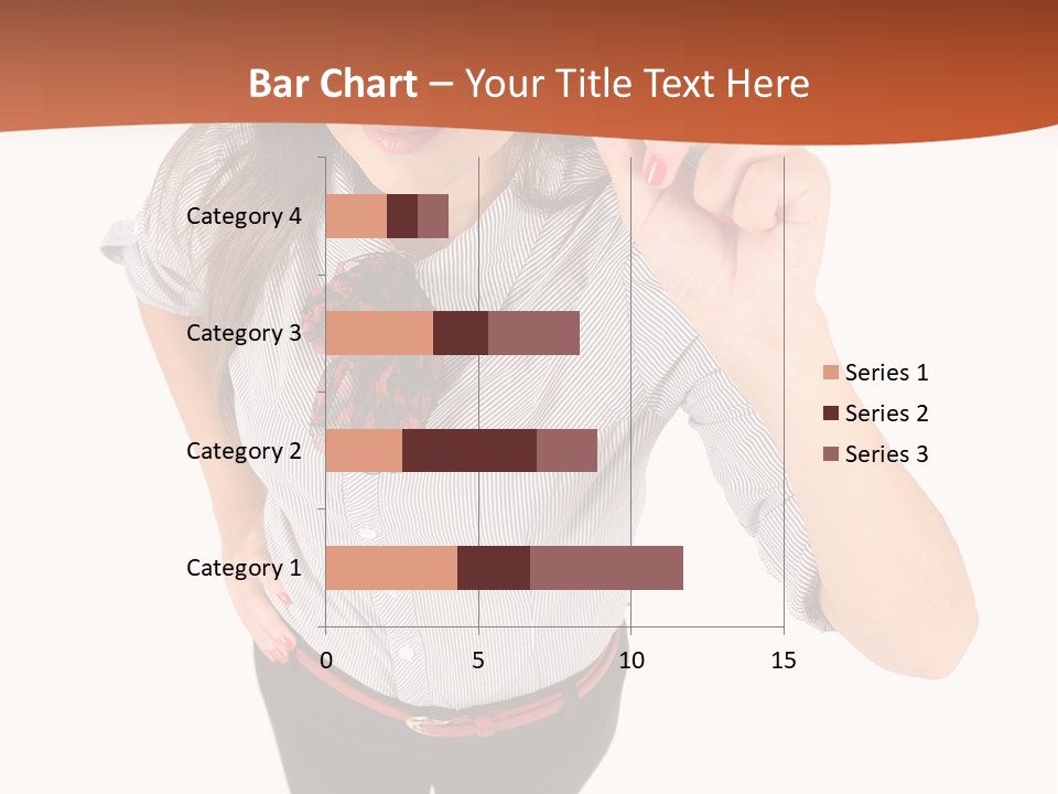 Body Girl Office PowerPoint Template