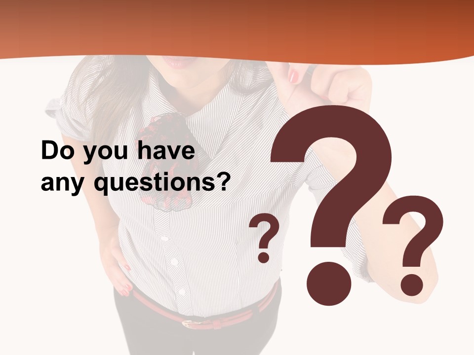 Body Girl Office PowerPoint Template