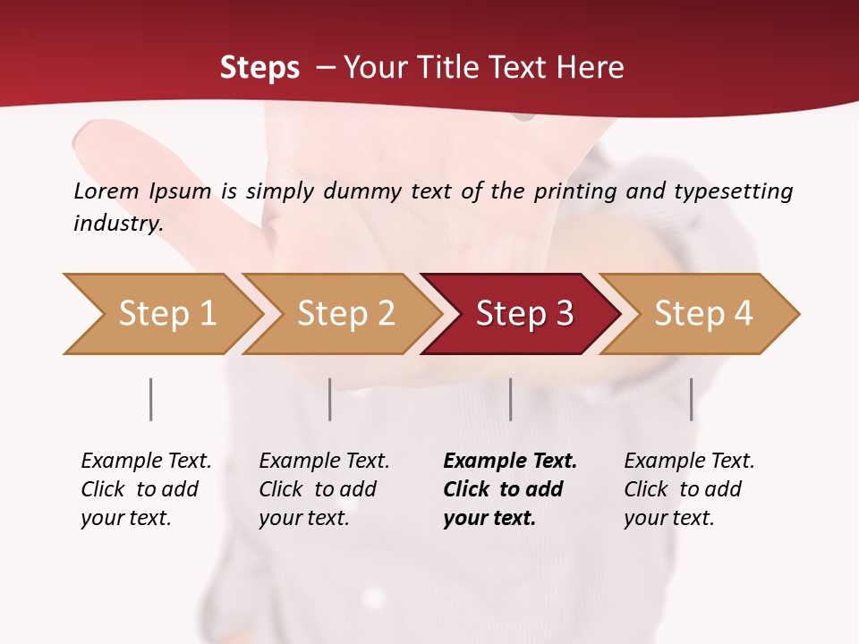 Professional Copy Warning PowerPoint Template
