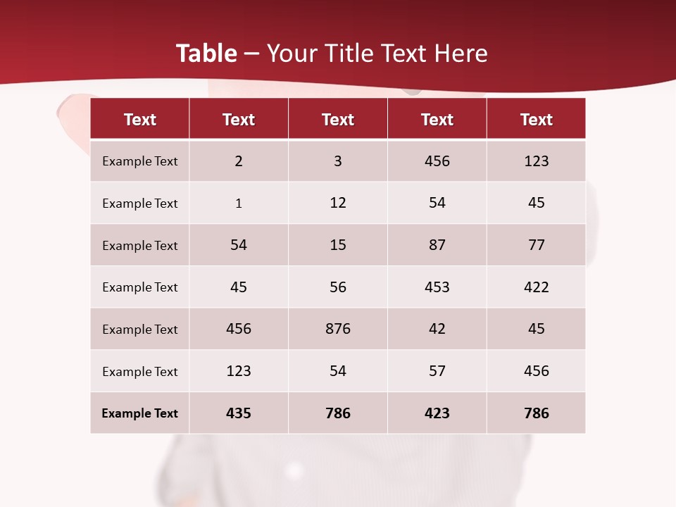 Professional Copy Warning PowerPoint Template