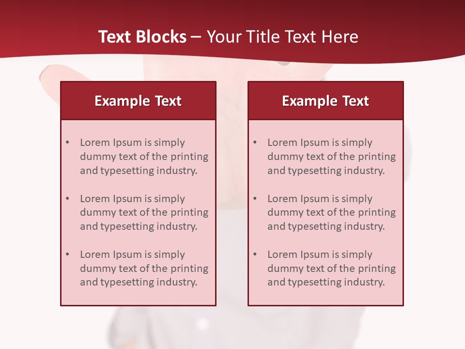 Professional Copy Warning PowerPoint Template