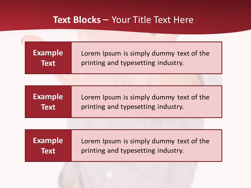 Professional Copy Warning PowerPoint Template