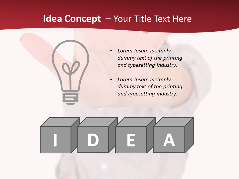 Professional Copy Warning PowerPoint Template