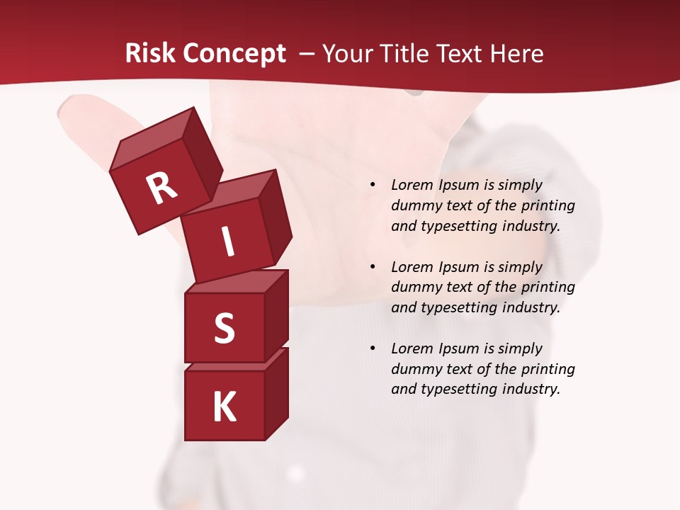 Professional Copy Warning PowerPoint Template