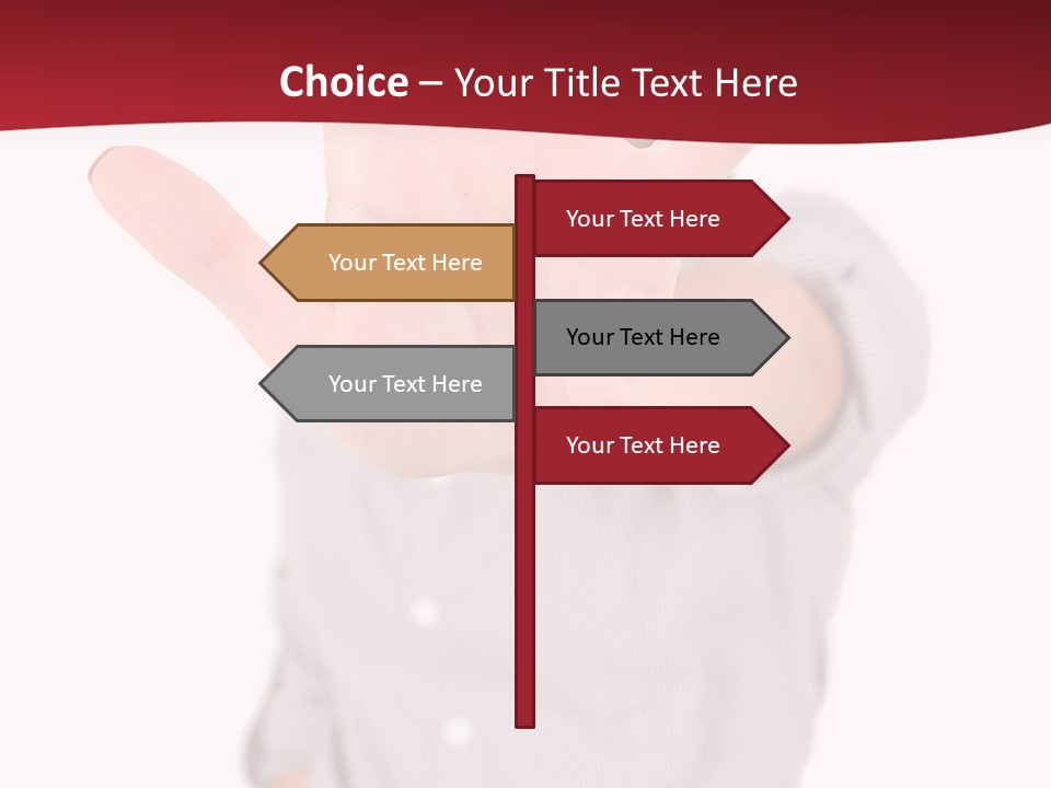 Professional Copy Warning PowerPoint Template