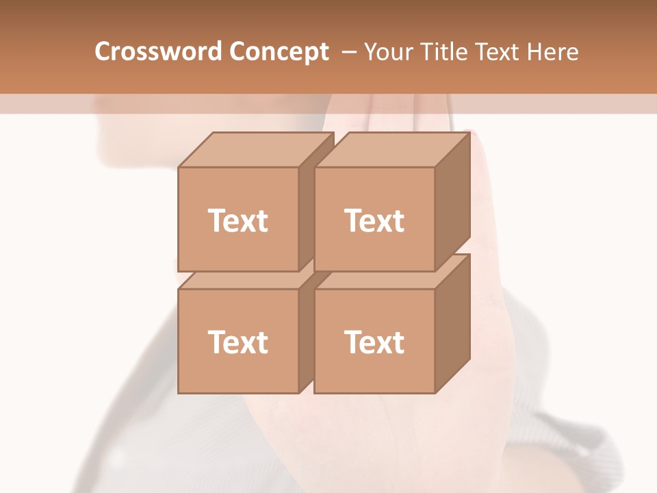 Executive Worker Company PowerPoint Template