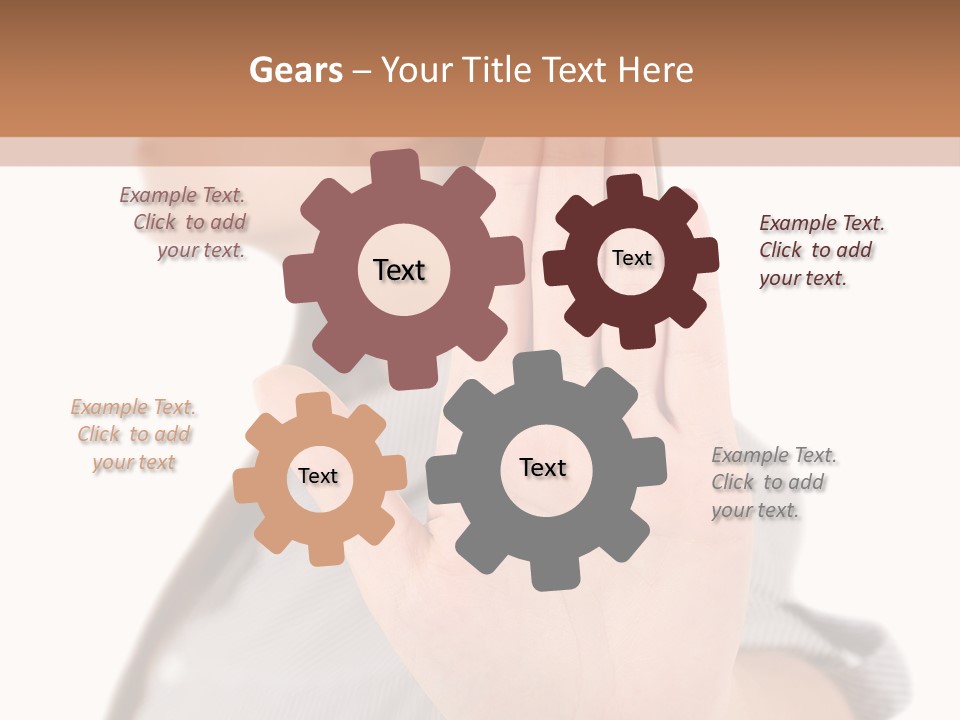 Executive Worker Company PowerPoint Template