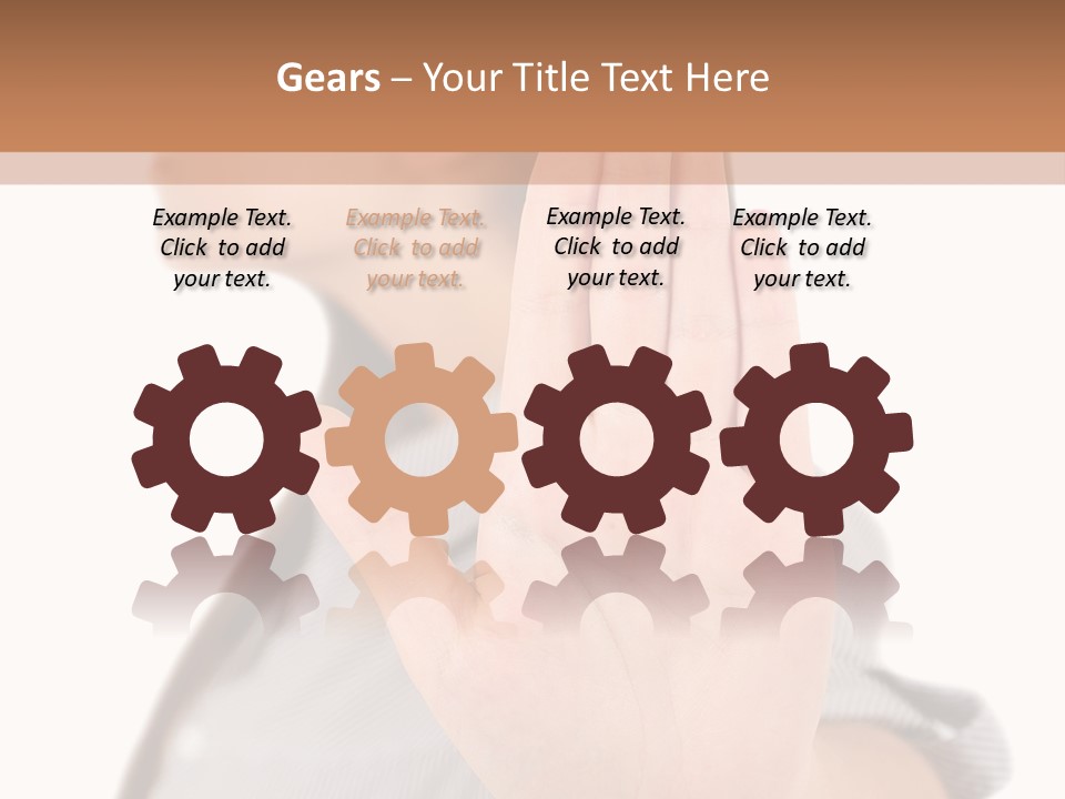 Executive Worker Company PowerPoint Template