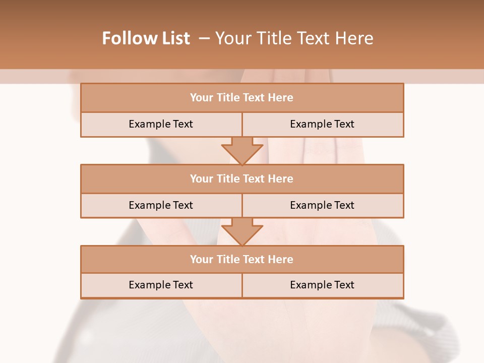 Executive Worker Company PowerPoint Template
