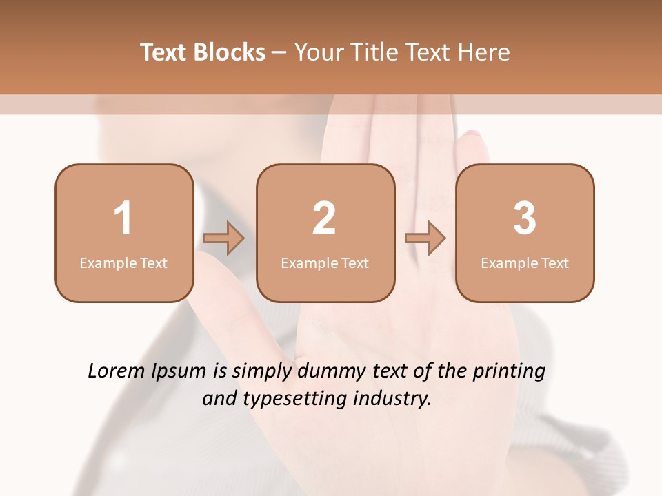 Executive Worker Company PowerPoint Template