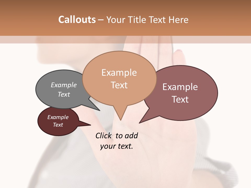 Executive Worker Company PowerPoint Template