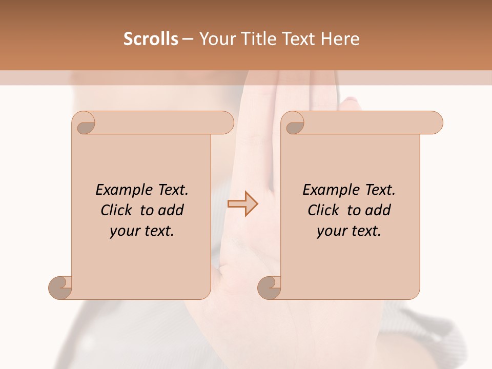 Executive Worker Company PowerPoint Template